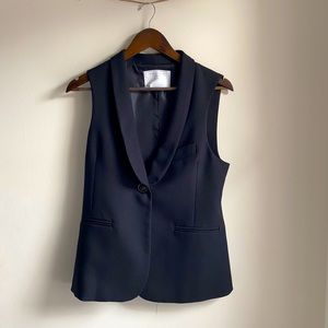 Societé Anonyme Black Vest Size 44